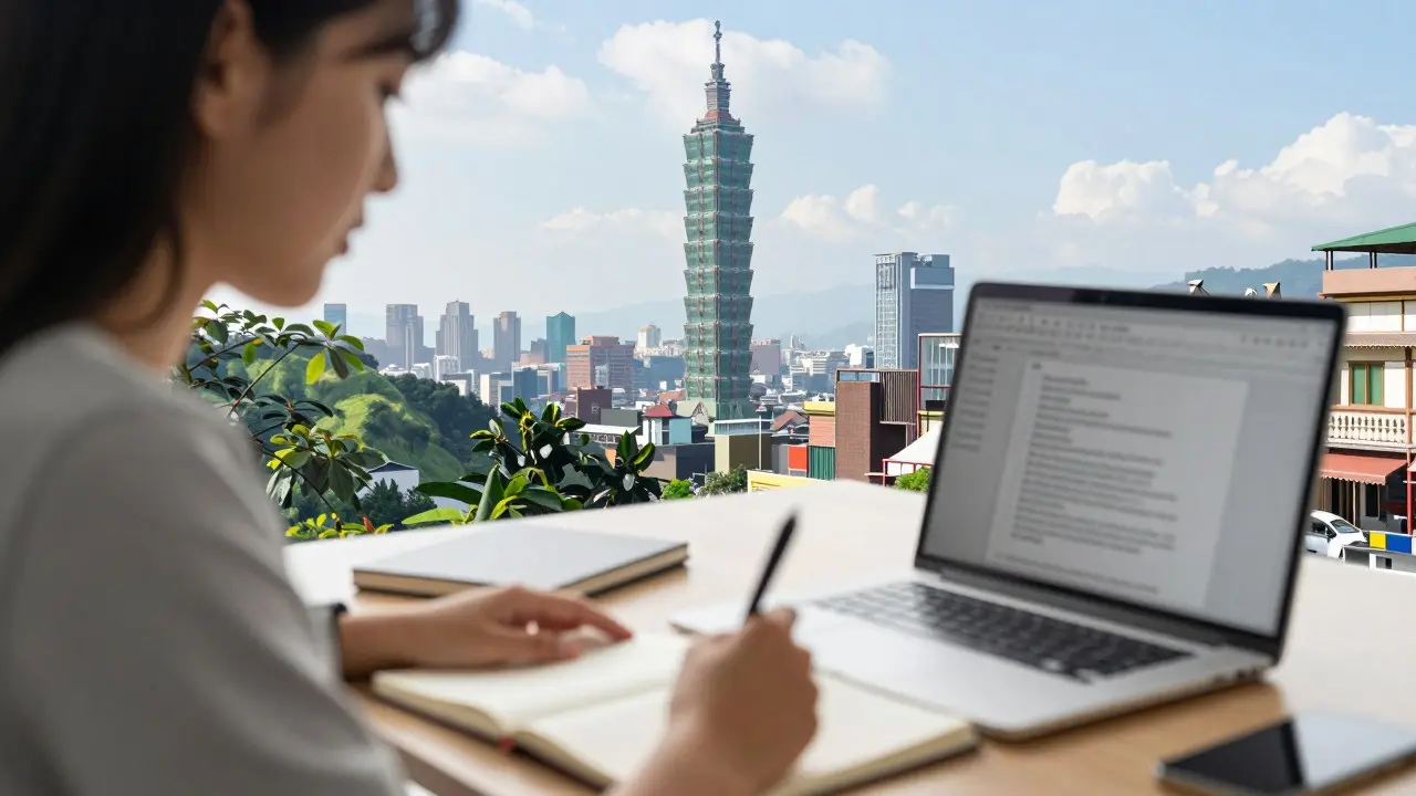 Bảng tính ngân sách du học Đài Loan với các nhóm khoản chi